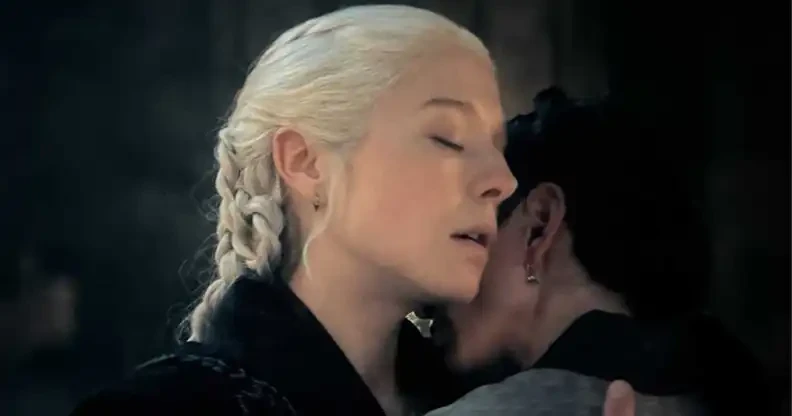 Schockierende Improvisation Szene zwischen Rhaenyra und Mysaria in 'House of the Dragon'