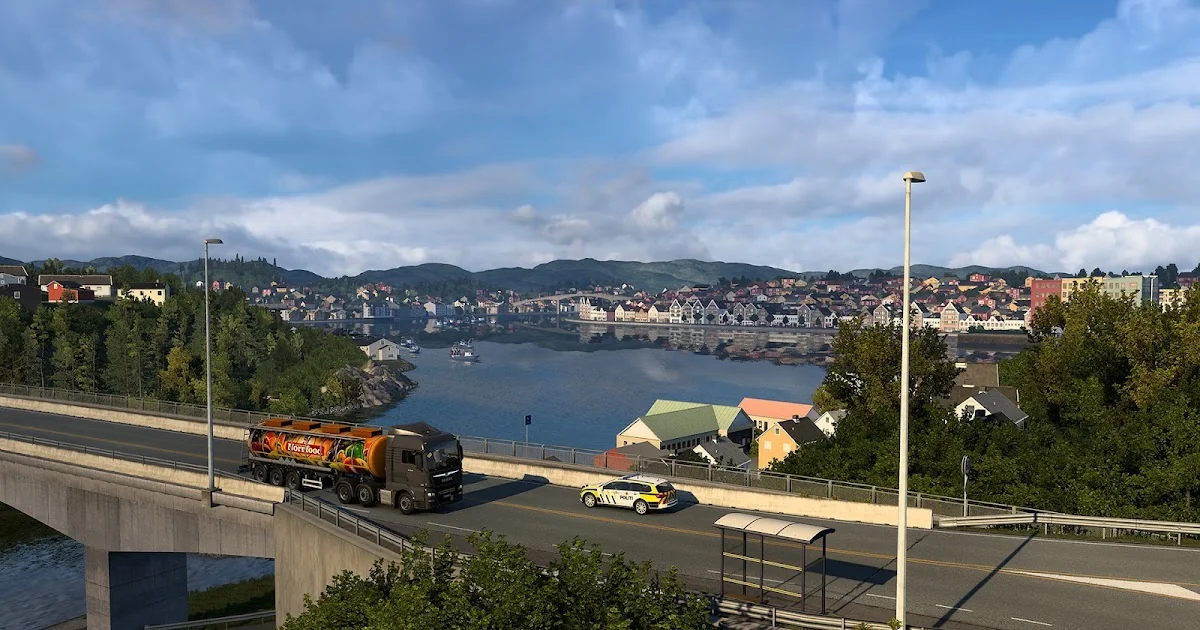 Euro Truck Simulator 2 Skandinavien: Nordic Horizons DLC entspannt